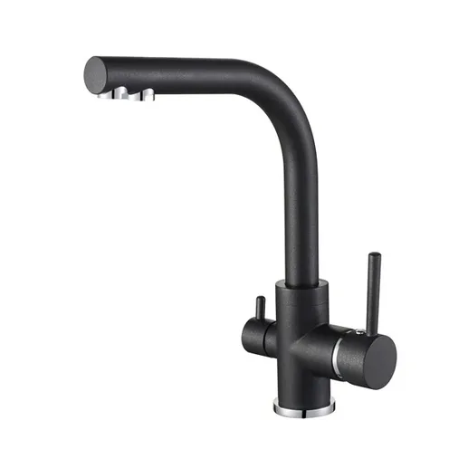 Смеситель AKVADUO 2663 601 black metallic