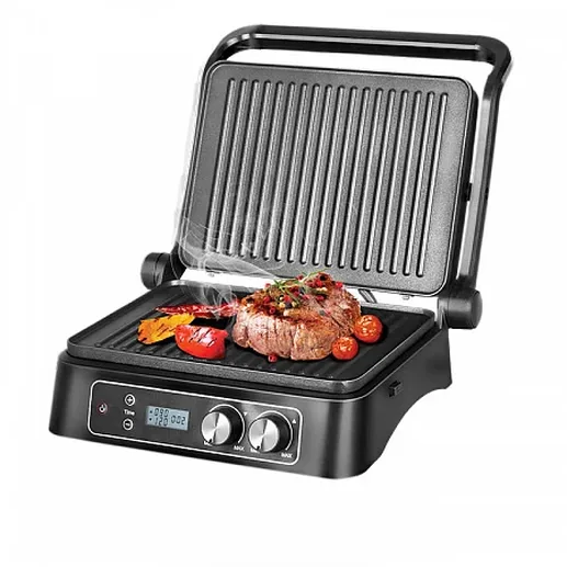 Гриль REDMOND SteakMaster RGM-M811D, Черный/сталь