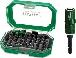 Набор бит 1/4 35шт. с магнитным держателем TOPTUL на скидке