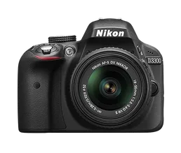Цифровая фотокамера Nikon D3300 комплект с 18-55VR II черный на скидке