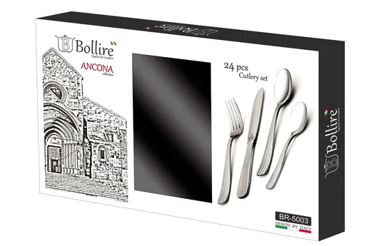 Набор столовых приборов Bollire BR-5004, 24 предмета