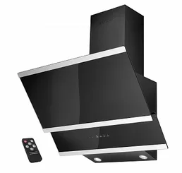 Кухонная вытяжка Holt HT-RH-015 60, цвет: чёрный, стеклянная, 60 см/Ту на скидке