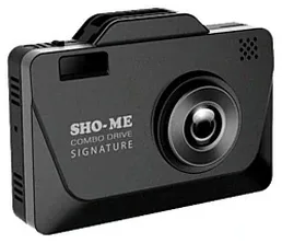 Автомобильный видеорегистратор Sho-Me Combo Drive Signature на скидке