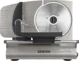 Ломтерезка Centek CT-1380 серебристый на скидке