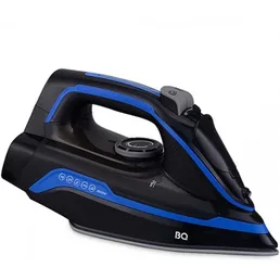 Утюг BQ SIC1002 Черный-Синий на скидке