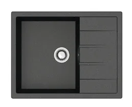 Мойка из искуственного камня BR-6502 (черный) на скидке