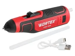 Аккум. клеевой пистолет WORTEX CGG 1104 в кор. 4В, 7.2 мм на скидке