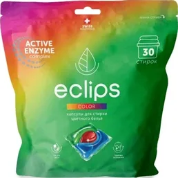Капсулы для стирки «Eclips» Color 30 шт. на скидке