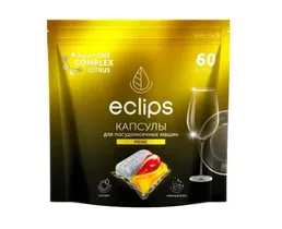 Средство для посудомоечных машин в капсулах ECLIPS «Prime Цитрус» на скидке