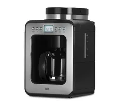 Капельная кофеварка со встроенной кофемолкой BQ CM7001 Стальной-Черный на скидке