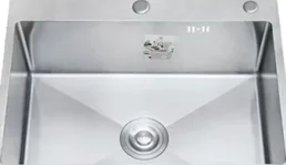 DS5050 Кухонная мойка 500*500*200mm , нержавеющая сталь с сифоном на скидке