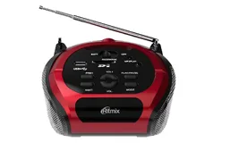 Магнитола Ritmix  RBB-100BT Red/Black на скидке