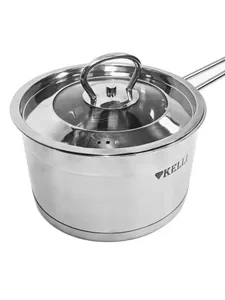 Сотейник из нержавеющей стали KL-4720-16 (1х8) на скидке