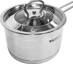 Сотейник из нержавеющей стали KL-4720-16 (1х8) на скидке