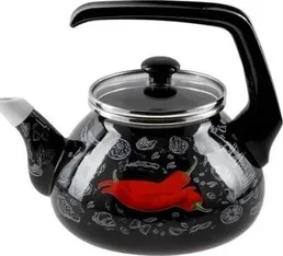 Чайник стальной эмалированный, 2.2 л, серия Перчик, PERFECTO LINEA на скидке