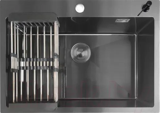 DS7050 Кухонная мойка 700*500*200mm , нержавеющая сталь с сифоном