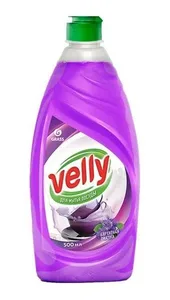 Средство для мытья посуды GraSS «Velly», бархатная фиалка 500 мл арт.1 на скидке