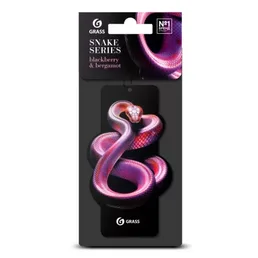 Ароматизатор воздуха картонный GRASS Snake (blackberry & bergamot) арт на скидке