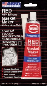 11-AB-CH ABRO Гермет.сил.красн. 85г на скидке