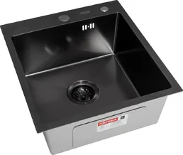 Мойка ARFEKA ECO AR 450*500 BLACK PVD NANO DECOR на скидке
