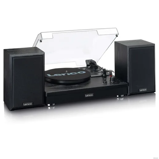 Виниловый проигрыватель Lenco LS-101 BLACK