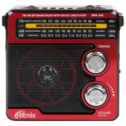 Радиоприемник Ritmix RPR-202 Red на скидке