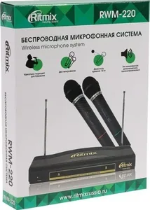 Микрофон беспроводной Ritmix RWM-220 на скидке