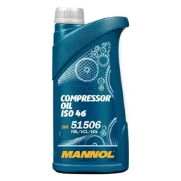 MANNOL Compressor Oil ISO 46 / Масло компрессорное минеральное 1л на скидке