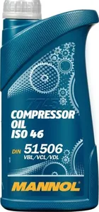 MANNOL Compressor Oil ISO 46 / Масло компрессорное минеральное 1л на скидке