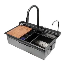 Мойка ARFEKA AF 750*460 BLACK PVD NANO, на скидке