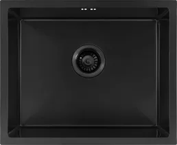 Мойка ARFEKA ECO AR 550*450 BLACK PVD NANO DECOR, на скидке