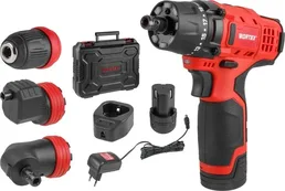 Аккум. дрель-шуруповерт WORTEX BD 1215 LiSET в чем. 12 В, 30 Н*м, 2х1. на скидке