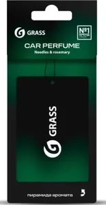 Ароматизатор воздуха картонный GraSS (Needles & rosemary), ST-1465, на скидке