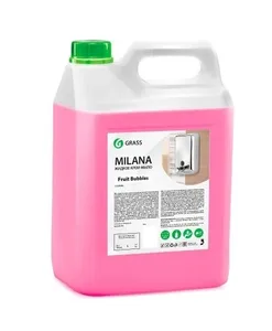 Мыло жидкое для рук GraSS «Milana» (Fruit bubbles), 5кг., 125318, на скидке