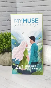 Набор подарочный MY MUSE гель для душа и шампунь-бальзам от перхоти, 3 на скидке
