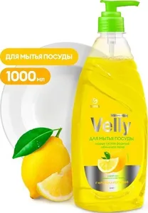 Средство для мытья посуды GraSS «Velly» лимон 1л, 125427, на скидке