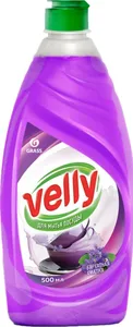 Средство для мытья посуды GraSS «Velly», бархатная фиалка 500 мл, на скидке