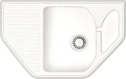 Мойка из искуственного камня BR-8050 (белый) на скидке
