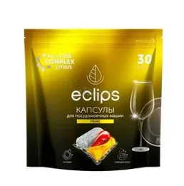 Средсвто для посудомоечных машин в капсулах Eclips «Prime Цитрус» 30 ш на скидке