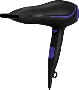 Фен Kitfort KT-3230-1 (черно-фиолетовый) на скидке