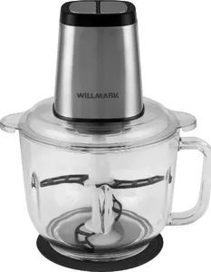 Измельчитель WILLMARK WMC-7292 (600Вт, стеклянная чаша 3л, 2 режима, 2 на скидке