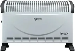 Обогреватель электрический RageX R1401-100, 2000Вт, белый, КИТАЙ, на скидке