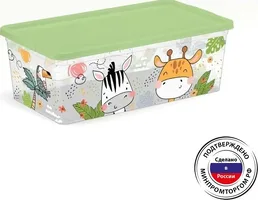 Коробка Giraffix 5,5 л, РОССИЯ на скидке