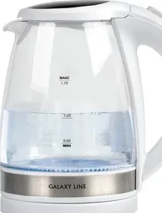 Чайник электрический Galaxy LINE GL 0560 белый на скидке