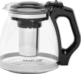 Чайник заварочный Galaxy LINE GL 9354 черный на скидке