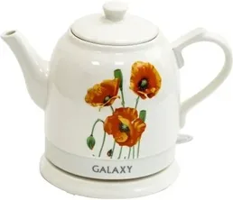 Чайник электрический Galaxy LINE GL 0506, белый на скидке