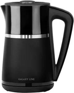 Чайник электрический Galaxy LINE GL 0338, черный на скидке