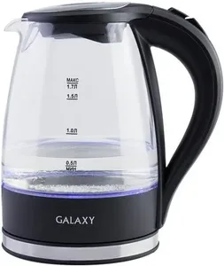 Чайник электрический Galaxy LINE GL 0552, черный на скидке