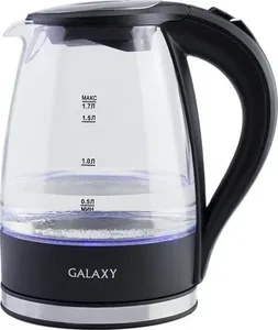 Чайник электрический Galaxy LINE GL 0552, черный на скидке