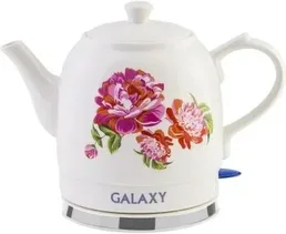 Чайник электрический Galaxy LINE GL 0503, белый на скидке